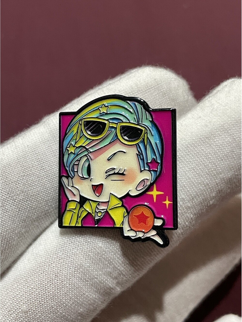 Bulma Enamel Pin Brooch Anime Gift Cute Cartoon